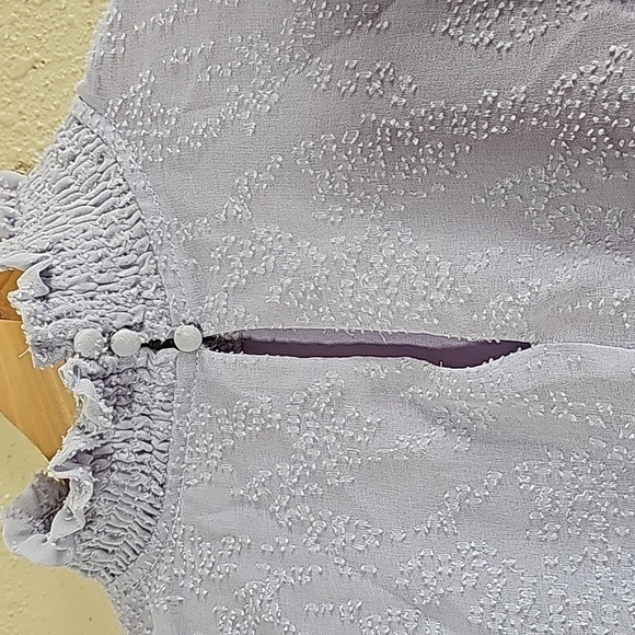 KARLIE Purple Ruffle Top - Picture 7 of 8